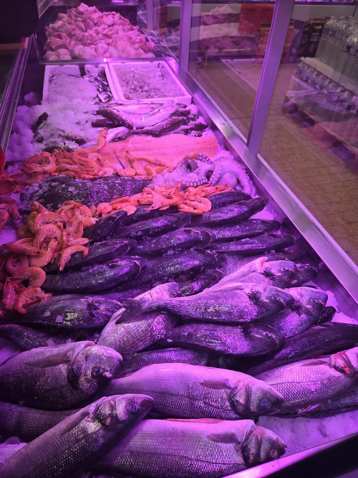 Frische Fischtheke